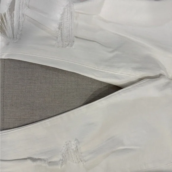 Frame Denim Le High Straight White Jeans - Picture 4 of 5